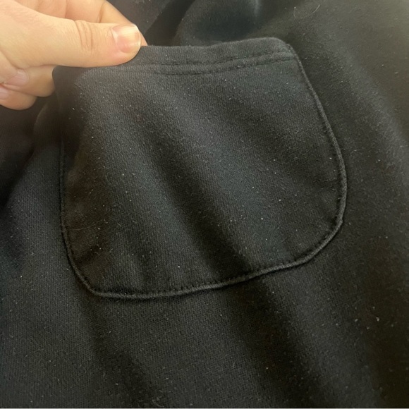 2013 MAIN LABEL OFF-WHITE YELLOW STRIPE CINCH WAIST SWEATPANTS - Picture 10 of 11